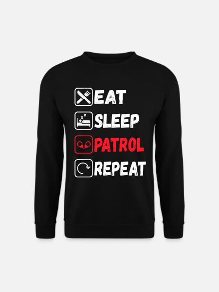 Police Policeman - Unisex Sweatshirt - black