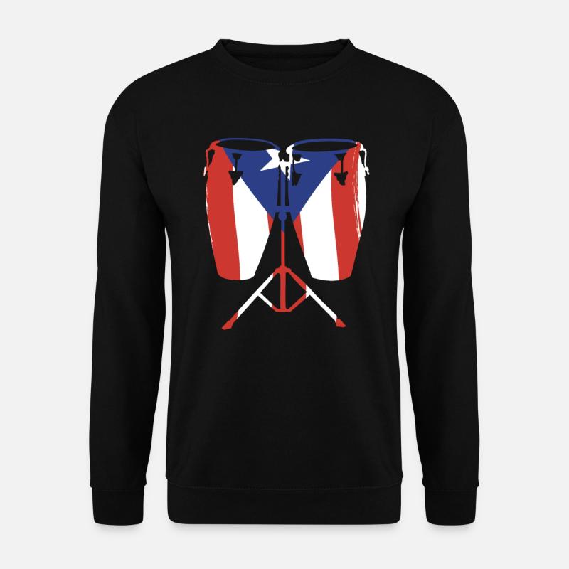 Konga Musiker - Unisex Pullover - Schwarz