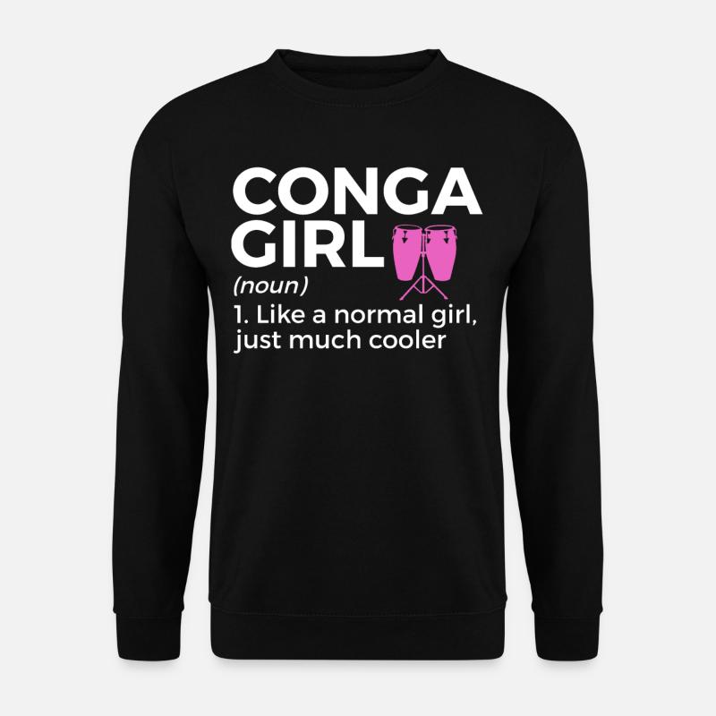 Konga musician - Unisex Sweatshirt - black