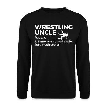 Wrestling - Unisex Pullover - Schwarz - Vorne - Alina (178cm) & Michal (187cm)