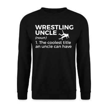 Wrestling - Unisex Pullover - Schwarz - Vorne - Alina (178cm) & Michal (187cm)
