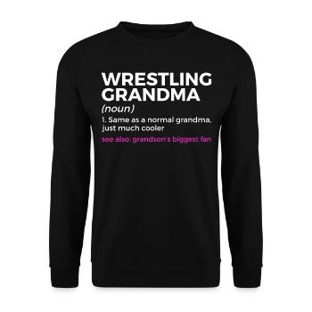 Wrestling - Unisex Pullover - Schwarz - Vorne - Alina (178cm) & Michal (187cm)