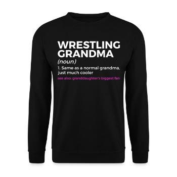 Wrestling - Unisex Pullover - Schwarz - Vorne - Alina (178cm) & Michal (187cm)