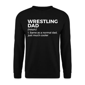 Wrestling - Unisex Pullover - Schwarz - Vorne - Alina (178cm) & Michal (187cm)