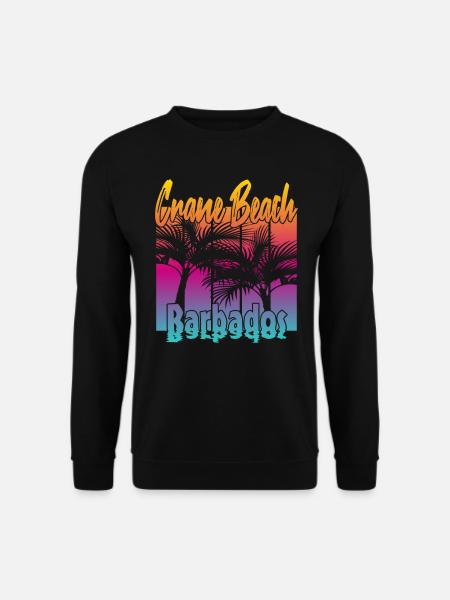 Crane Beach Barbados - Unisex Sweatshirt - black