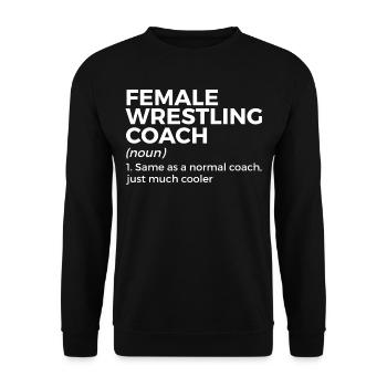 Lutte - Sweat-shirt Unisexe - noir - Devant - Alina (178cm) & Michal (187cm)
