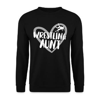 Wrestling - Unisex Pullover - Schwarz - Vorne - Alina (178cm) & Michal (187cm)