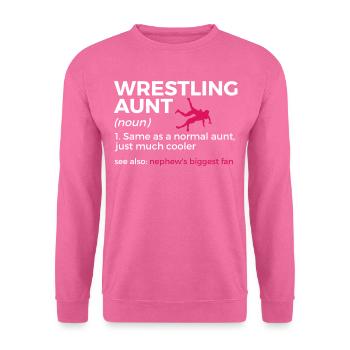 Wrestling - Unisex Pullover - Pink - Vorne