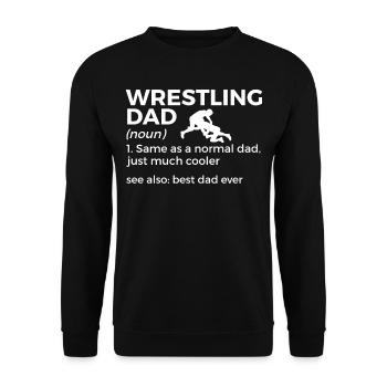 Wrestling - Unisex Pullover - Schwarz - Vorne - Alina (178cm) & Michal (187cm)