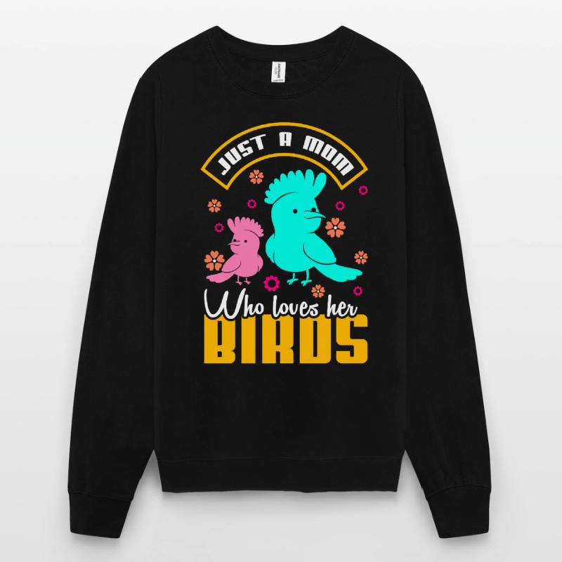 Vogel Mutter Vögel Mutterliebe Unisex Pullover