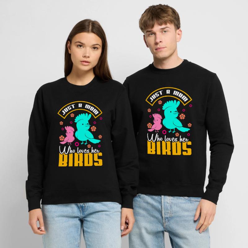 Vogel Mutter Vögel Mutterliebe Unisex Pullover