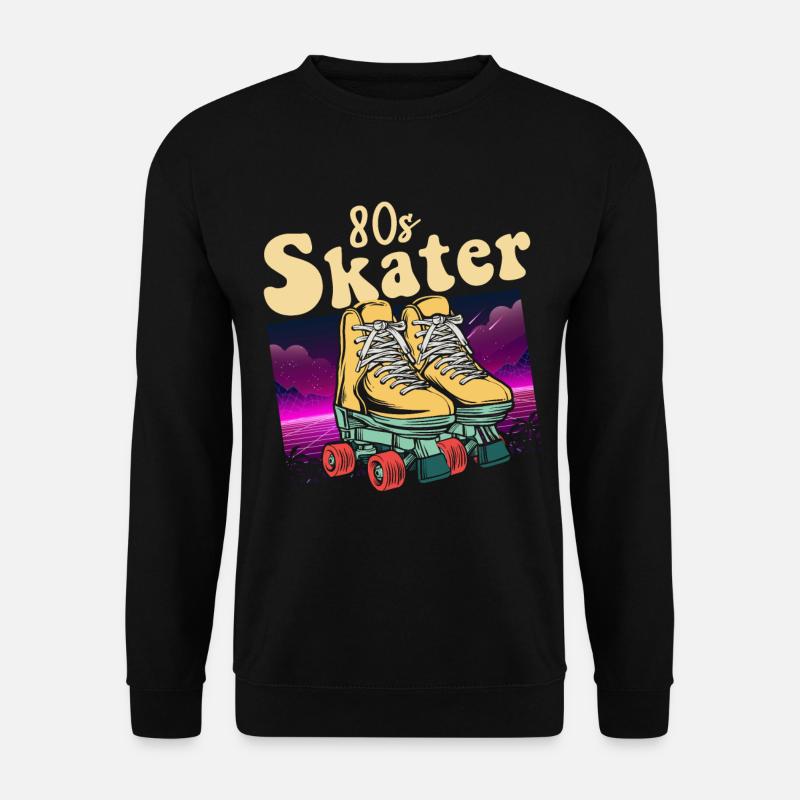 Inline Skater - Unisex Pullover - Schwarz