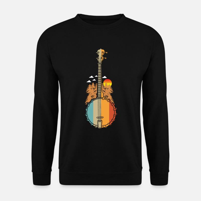 Banjo - Unisex Pullover - Schwarz