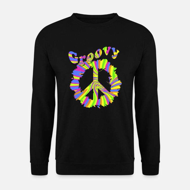 Hippy - Unisex Sweatshirt - black