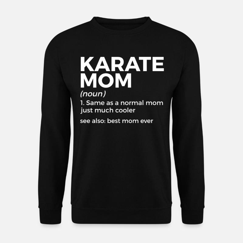 Karate - Unisex Pullover - Schwarz