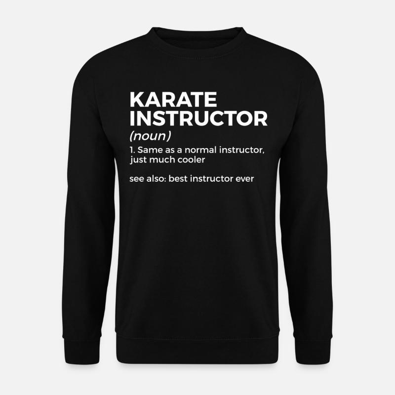 Karate - Unisex Pullover - Schwarz