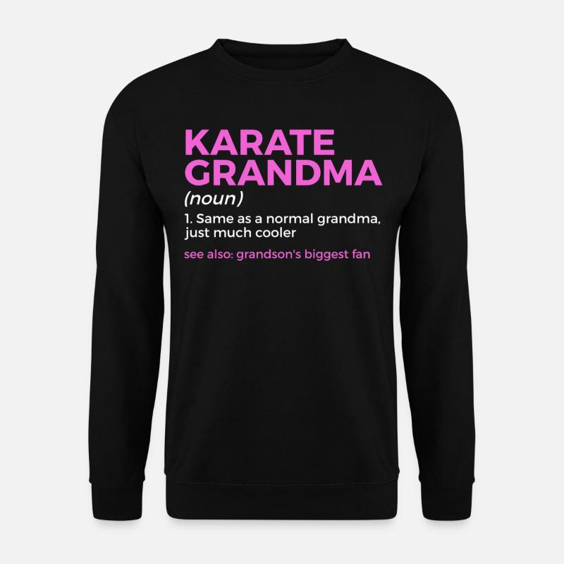 Karate - Unisex Pullover - Schwarz