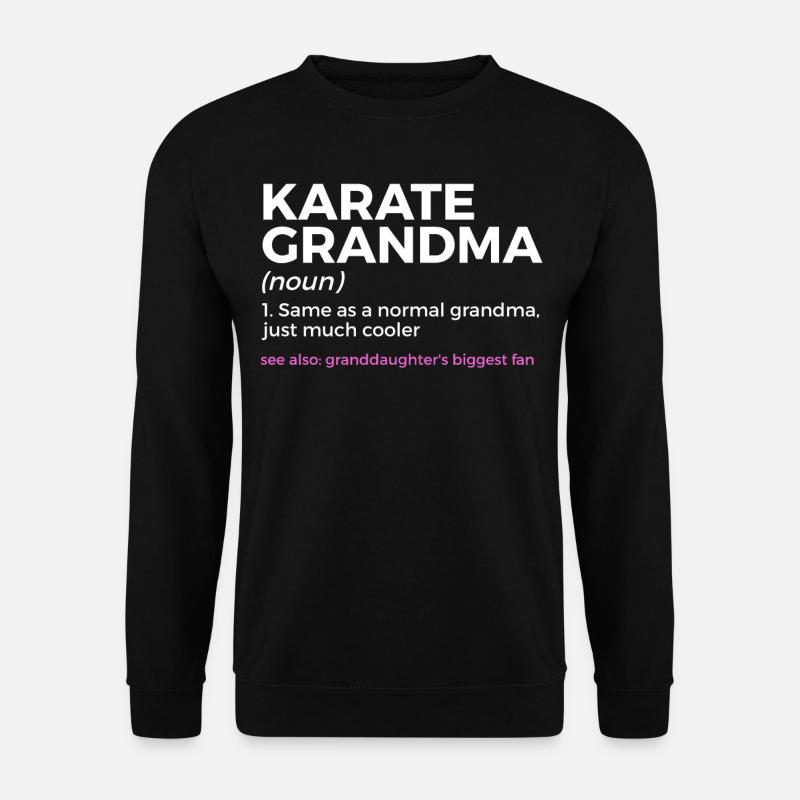 Karate - Unisex Pullover - Schwarz