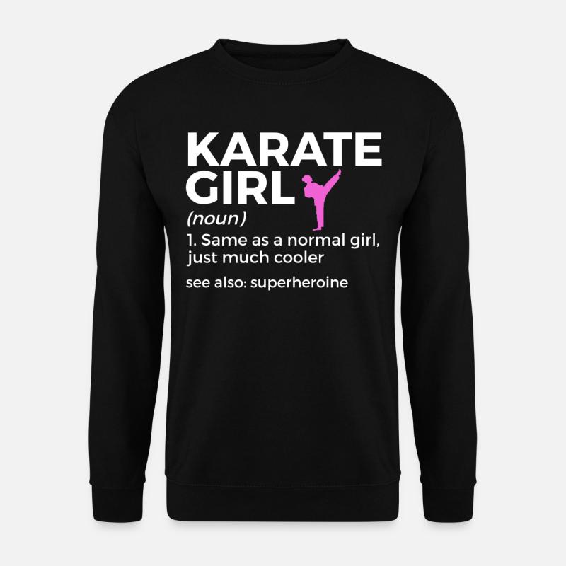 Karate - Unisex Sweatshirt - black