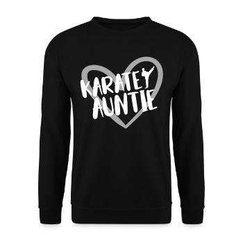 Karaté - Sweat-shirt Unisexe - noir - Devant - Alina (178cm) & Michal (187cm)