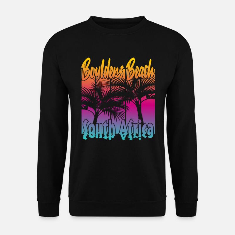 Boulders Beach - Unisex Sweatshirt - black