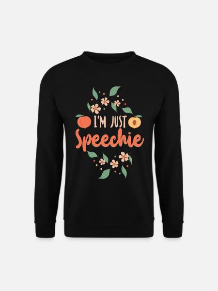 Speech Therapist Therapy Assistant - Unisex Sweatshirt - black