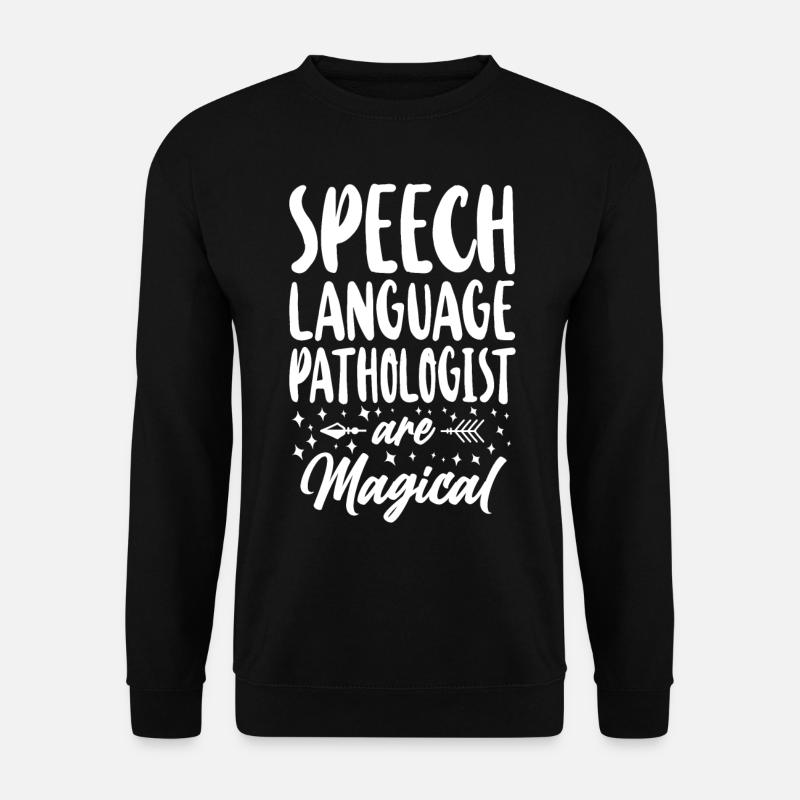 Speech Therapist Therapy Assistant - Unisex Pullover - Schwarz