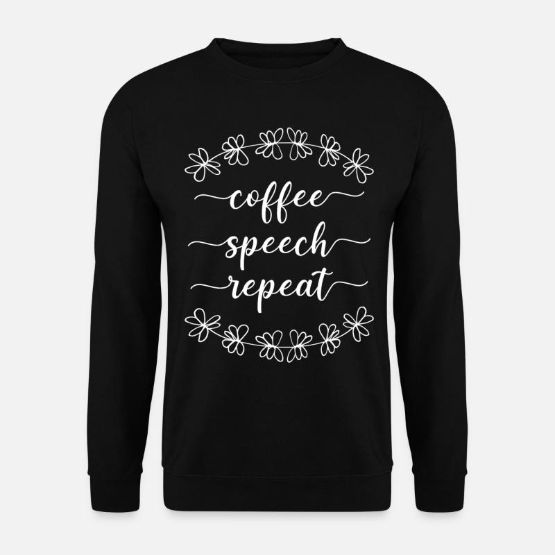 Speech Therapist Therapy Assistant - Unisex Sweatshirt - black