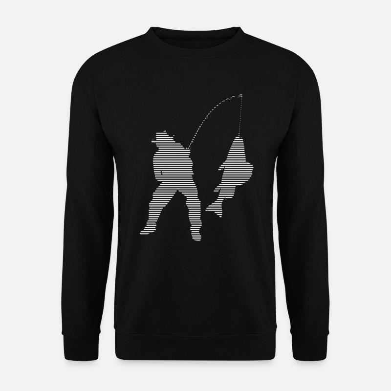 Pêche - Sweat-shirt Unisexe - noir
