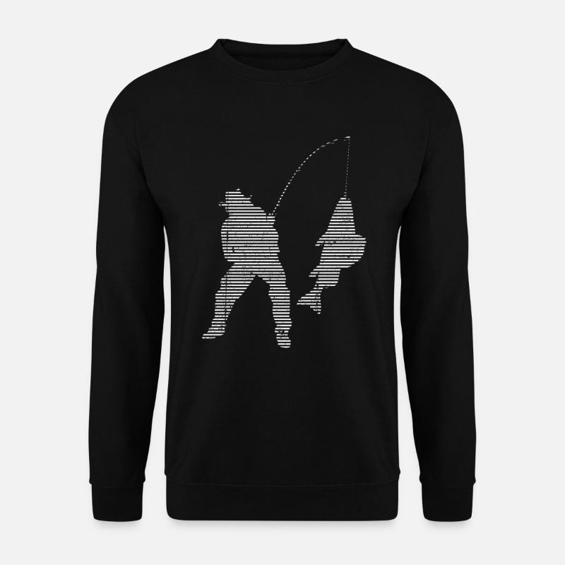 Angling - Unisex Sweatshirt - black