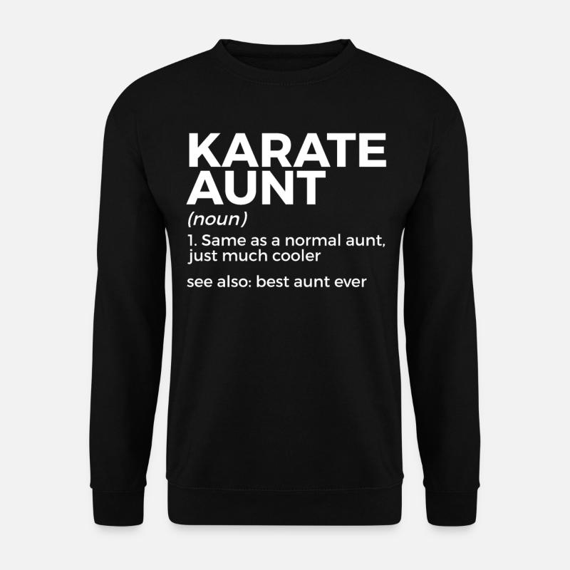 Karate - Unisex Pullover - Schwarz