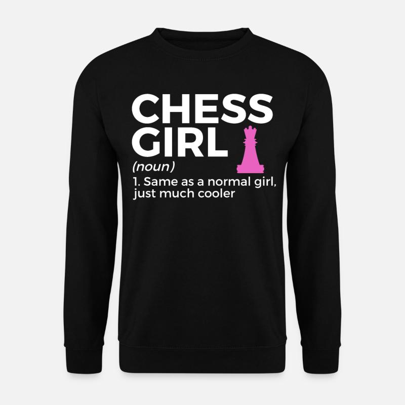 Chess Player - Unisex Sweatshirt - black