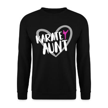 Karaté - Sweat-shirt Unisexe - noir - Devant - Alina (178cm) & Michal (187cm)