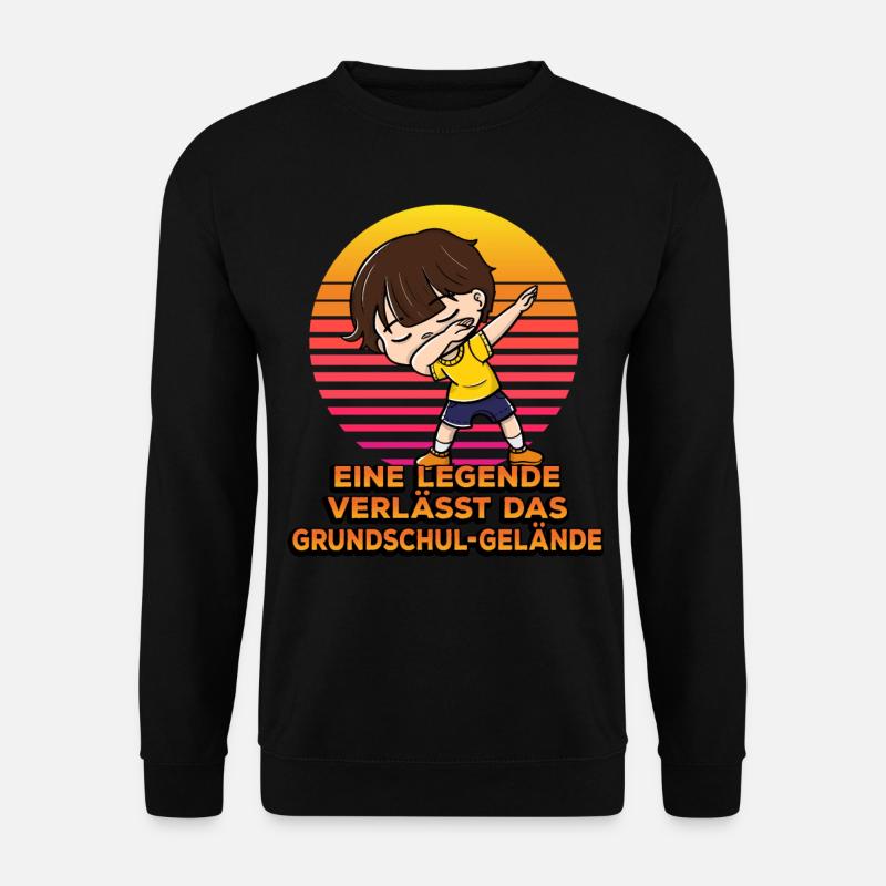 Eine Legende Verlässt Das Grundschul-gelände - Unisex Pullover - Schwarz