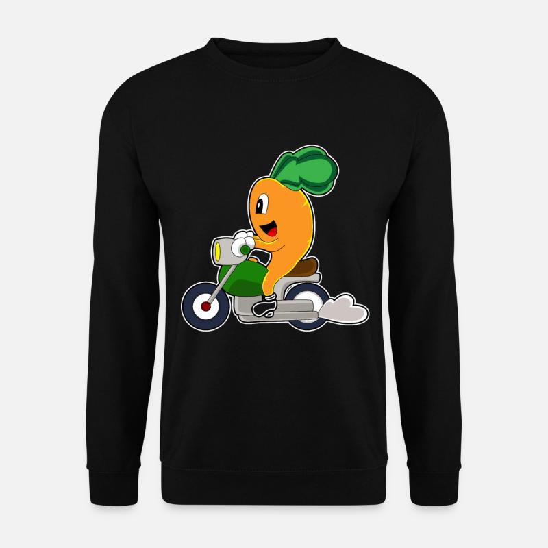 Carrot Scooter - Unisex Sweatshirt - black