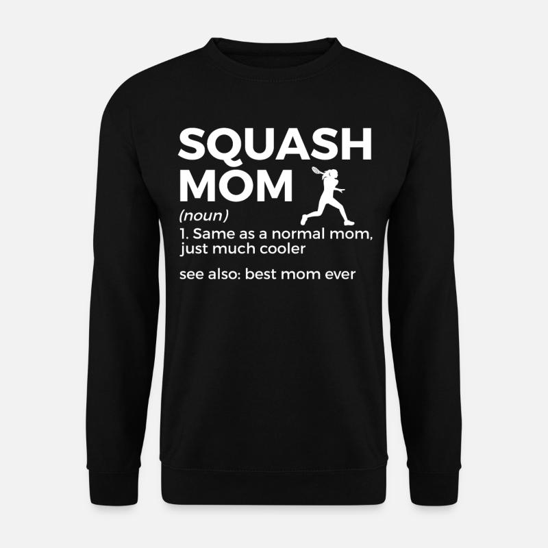 Joueur de squash - Sweat-shirt Unisexe - noir