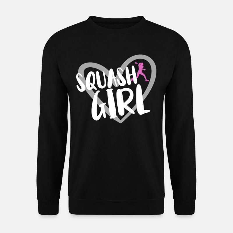 Joueur de squash - Sweat-shirt Unisexe - noir