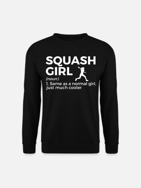 Squash Player - Unisex Sweatshirt - black