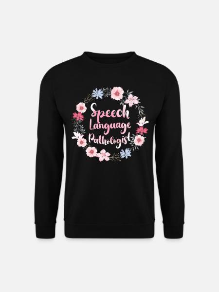 Speech Therapist Therapy Assistant - Unisex Sweatshirt - black