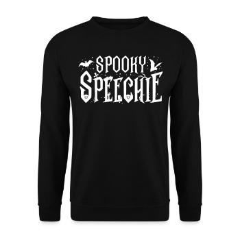 Speech Therapist Therapy Assistant - Unisex Sweatshirt - black - Front - Alina (178cm) & Michal (187cm)