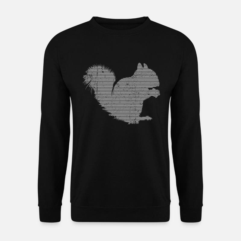 Squirrel - Unisex Sweatshirt - black
