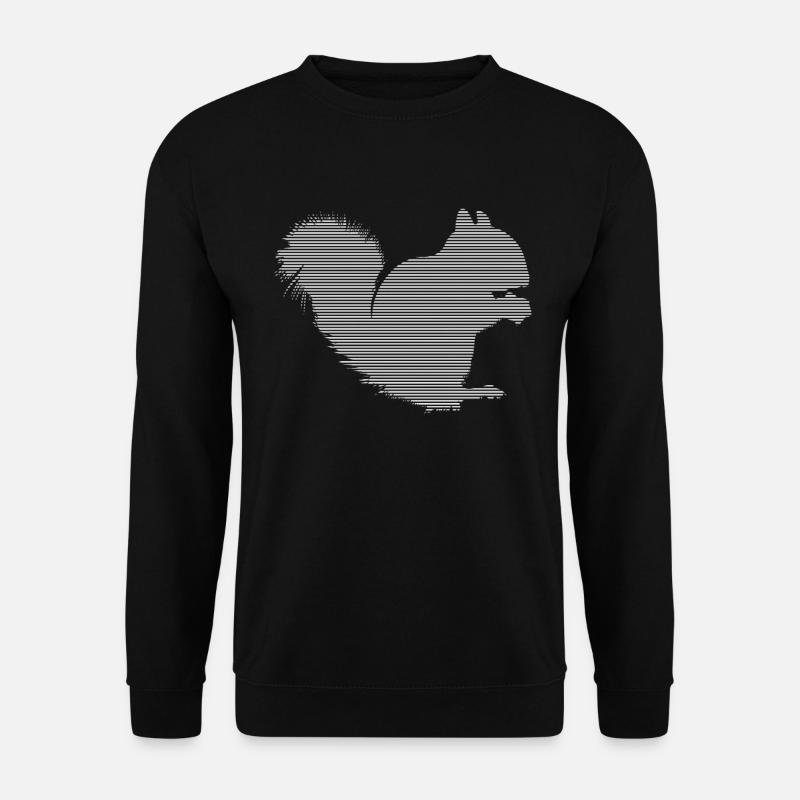 Squirrel - Unisex Sweatshirt - black