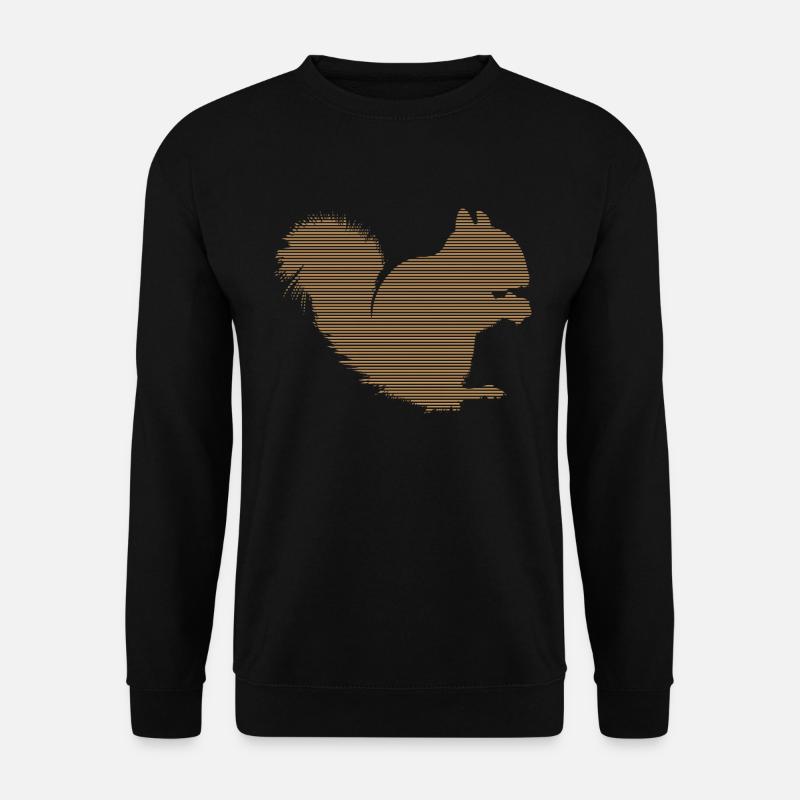 Squirrel - Unisex Sweatshirt - black