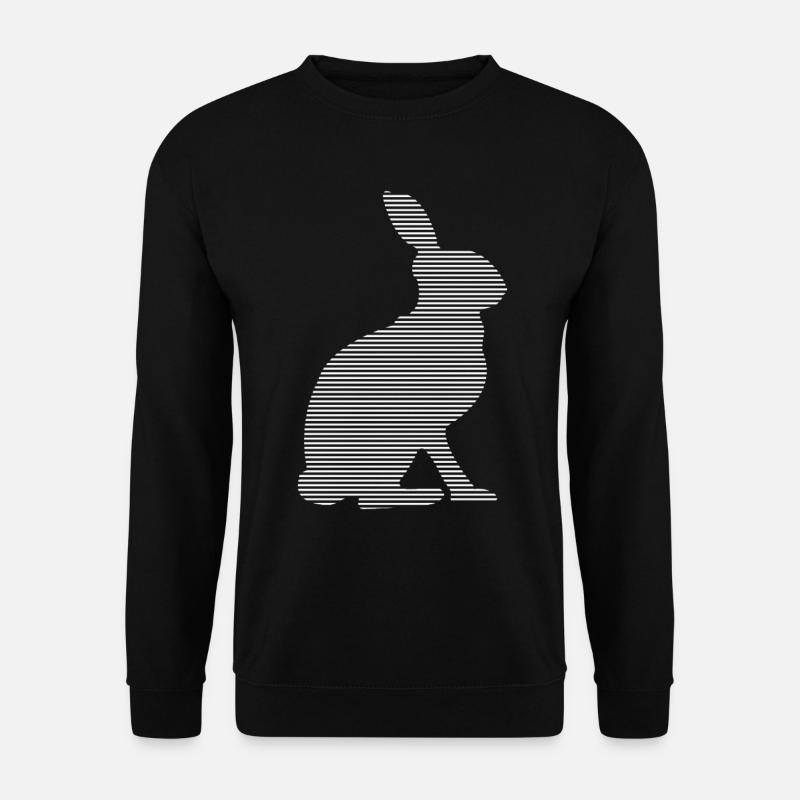 Hase - Unisex Pullover - Schwarz