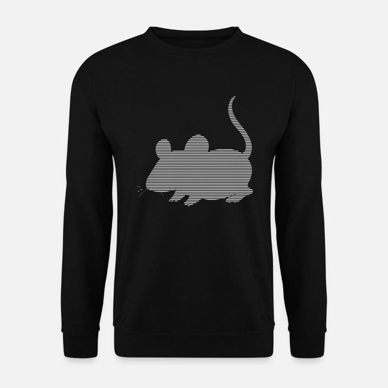 Maus - Unisex Pullover - Schwarz