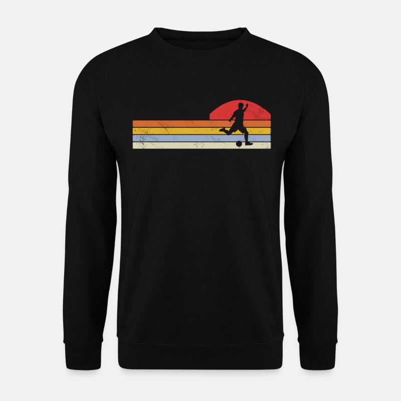 Kickball Fußball Spieler - Unisex Pullover - Schwarz