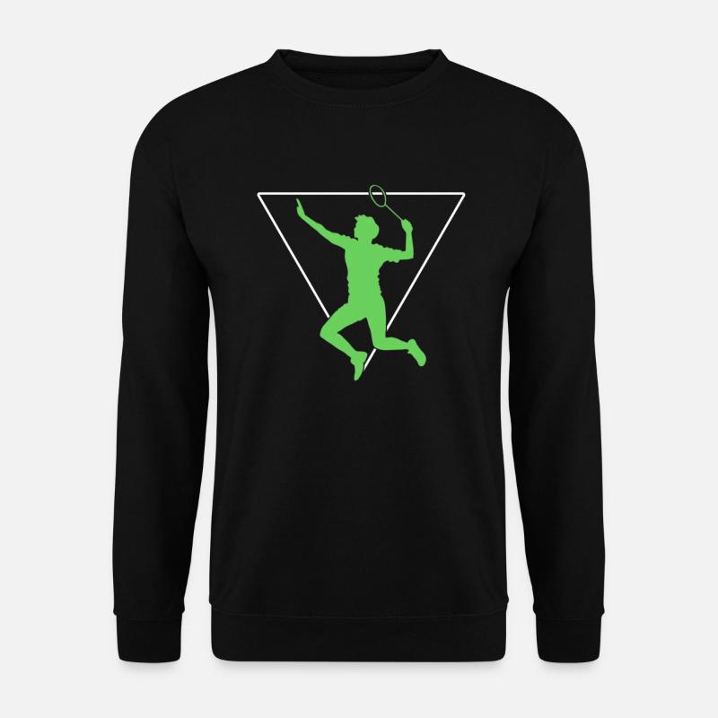 Badminton - Unisex Pullover - Schwarz