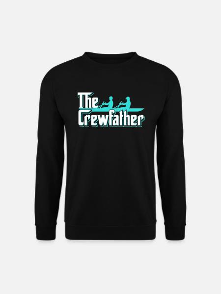 The Crewfather Rowing Rudern Kayak Kanu Ruderer - Unisex Pullover - Schwarz