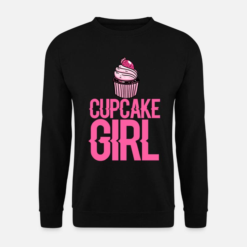 Cupcake Mädchen Backen Törtchen - Unisex Pullover - Schwarz
