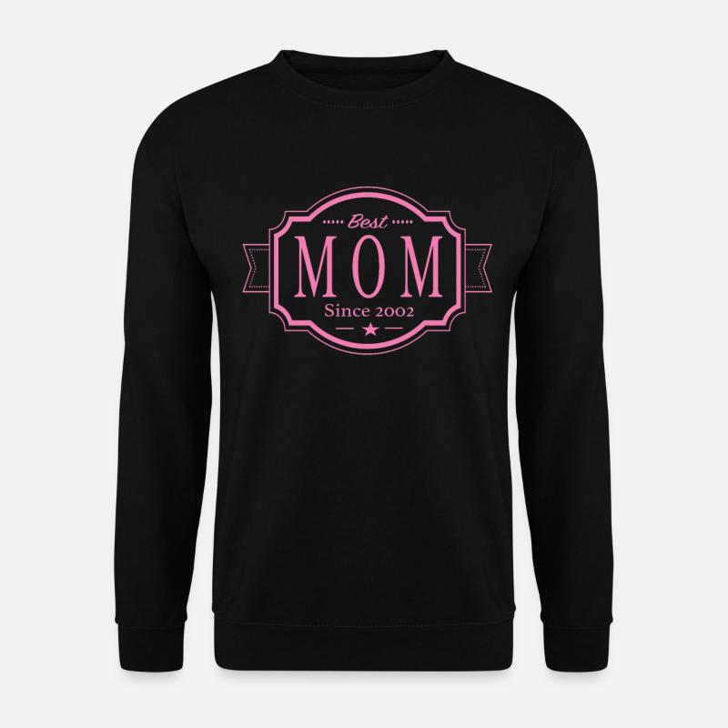 Best Mom since 2002 - Unisex Sweatshirt - black